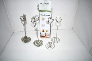 Radezon 10 Pack Table Number Holders - 8.75 inch Tall Place Card Holder Photo St - Picture 1 of 2