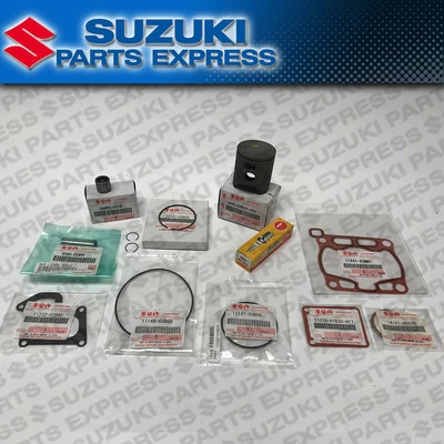 NUEVO 2002 - 2022 SUZUKI RM85 RM 85 85L KIT COMPLETO DE PISTÓN EXTREMO SUPERIOR OEM CON JUNTAS Foto 1 de 4