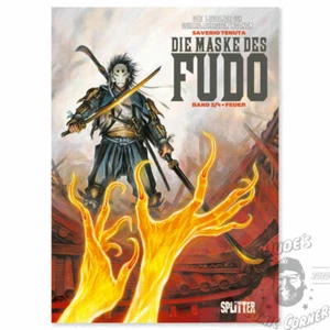 Die Maske des Fudo #3 – Feuer Splitter Comics Hardcover Comic Album Großformat - Bild 1 von 3