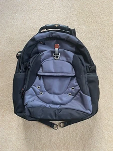 Wenger Swissgear Laptop Backpack Rucksack schwarz grau 17" - Bild 1 von 15