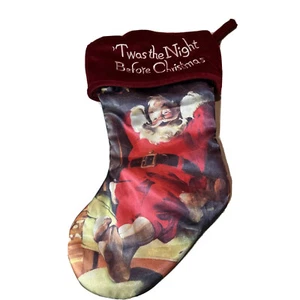 Hallmark Christmas Stocking Twas The Night Before Christmas - Picture 1 of 4