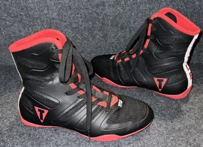 TITLE Boxing Total Balance Mens Shoes Black & Red  Size 6 US - Image 1 of 4