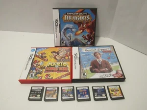 Lot of 9 Nintendo DS games Mario vs. Donkey Kong, Power Rangers, Star Wars, etc - Picture 1 of 6