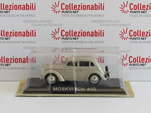 DIE-CAST CAR AUTO MOSKVITCH 400 - LEGENDARY CARS DE AGOSTINI 1:43 - Picture 1 of 1
