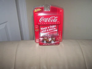 2006- JOHNNY WH. LIGHTNING- COCA COLA DRIVE TO THE BEACH- #3 1966 JEEP CJ5- MIB - Picture 1 of 3