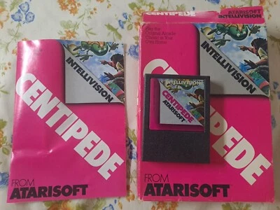 1983 Mattel Intellivision Centipede from Atarisoft - Pre-Owned w/ Box & Manual - Image 1 of 2