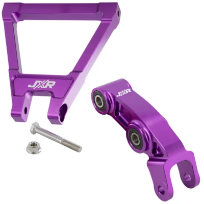 JXR PURPLE SUSPENSION LINK TRIANGLE KNUCKLE LINKAGE TO FIT SURRON SUR RON - Image 1 of 4