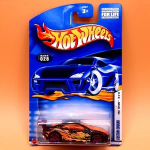 2002 Hot Wheels #28 Custom Cougar Black First Editions 16/42 Pink PR5 Wheels - Picture 1 of 8