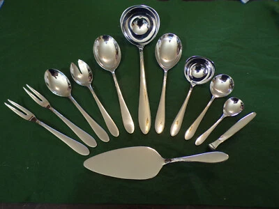 WMF Modell LIGNANO Satz Vorleger Vorlegeteile 12 Teile in Cromargan TOP ! - Bild 1 von 4