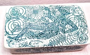 Nymölle Earthenware Box Designer Bjorn Wiinblad Scandinavian - Picture 1 of 8