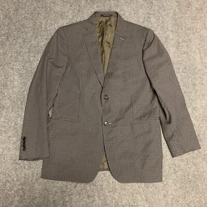 Z Zegna Drop 7 Regular Fit Single Breasted Wool Suit Men's 50R Lightweight - Picture 1 of 11