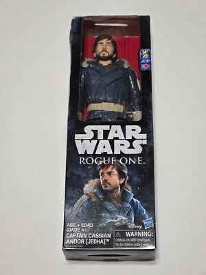 Figura de acción Disney Hasbro Star Wars Rogue One Capitán Cassian Andor 12" Edad 4+ Foto 1 de 2