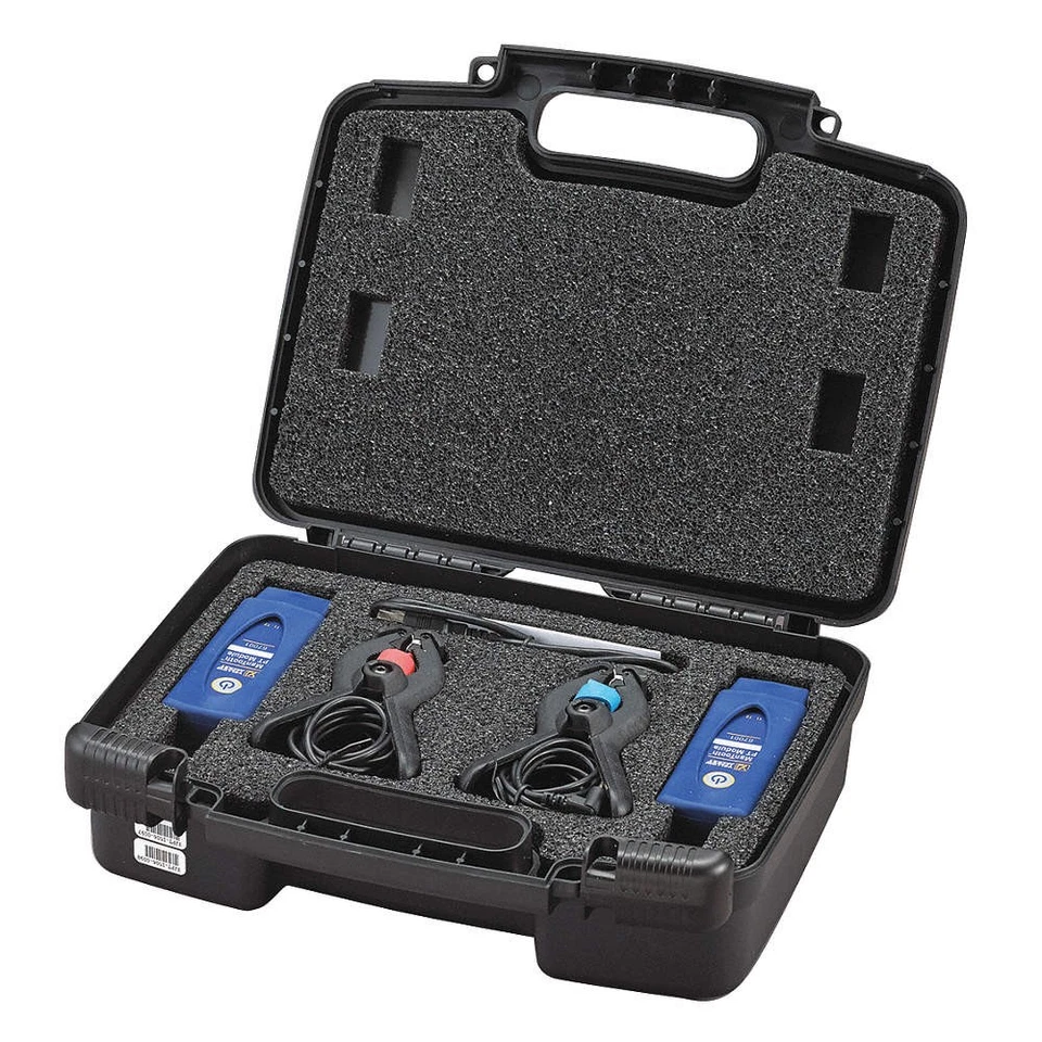 YELLOW JACKET 67003 Pressure/Temperature Gauge Kit, LCD 39DM72 - Image 1 of 1