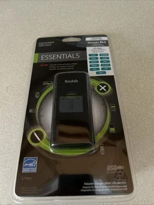 Kodak Universal Li-ion Small Battery Charger UC-200 For Digital Camera and More - Image 1 of 3