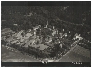 ZZ-1451/ Schulpforte b. Naumburg  Foto Luftbild 18 x 13 cm ca.1938 - Bild 1 von 2