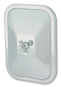 Grote 12073 Stainless Steel Rolled-Rim Mirror with Ball Swivel - Picture 1 of 2