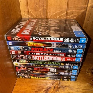 WWE 2016 PPV’s DVD Bundle - Picture 1 of 20