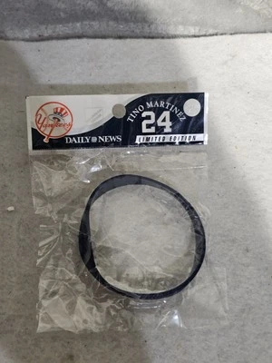 New York Yankees Tino Martinez #24 Limited Edition rubber bracelet - Image 1 of 4