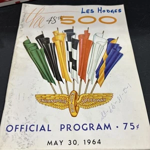 1964 The 48th 500 - Official Program May 30, Indianapolis Motor Speedway Vintage - Picture 1 of 11