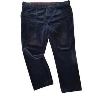 Meyer Herren Sydney Cord Hose 48 W 32 L Navy Gerades Bein Stretch Baumwolle  - Bild 1 von 14