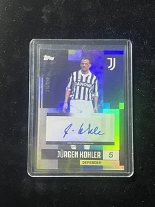 Jurgen Kohler 2024-25 Topps Juventus Team Set First Team Auto Blue /250 - Picture 1 of 2