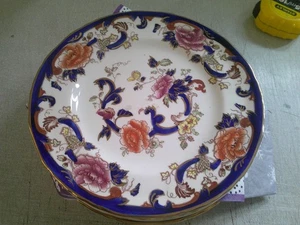 Masons Blu Mandalay Seven x 9" Plates Mint New Other. - Picture 1 of 3