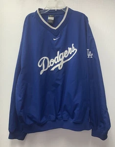 Los Angeles Dodgers Nike Center Swoosh Pullover Windbreaker Jacke Größe L - Bild 1 von 10
