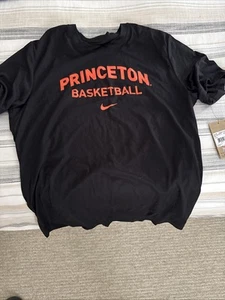 Nike Mens Large Team Issued Princeton University Basketball Short Sleeve T-Shirt - Picture 1 of 1