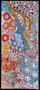Karen Bird Ngale. Highly collectable Aboriginal art. Inc,COA and Photo's - Picture 1 of 6