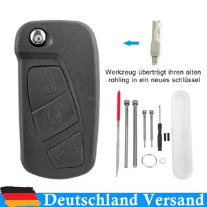 3 Tasten Klapp Schlüssel Gehäuse Ersatz für Ford Ka RU8 2008-2016 Fernbedienung - Bild 1 von 10