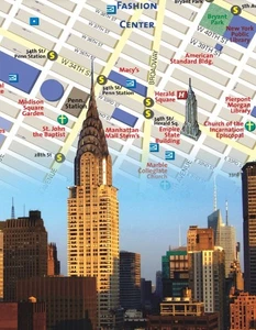 New York Puzzle Company - National Geographic New York City Map Mini 100 Pieces - Picture 1 of 4