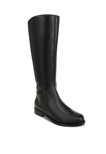 Giani Bernini Damen schwarz Reißverschluss kniehohe Stiefel 8 Medium neu im Karton - Bild 1 von 3