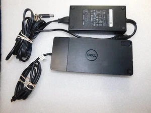 STATION D'ACCUEIL USB-C HDMI 2XDP USB 3.0 DELL WD19 AVEC ALIMENTATION 180 W - Photo 1/5