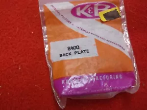 K&B 3.5cc ( AIR OR boat) Engine BACK PLATE N E W !! ##8400 - Picture 1 of 2