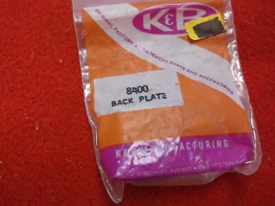 K&B 3.5cc ( AIR OR boat) Engine BACK PLATE N E W !!  ##8400 - Image 1 of 2