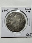 New Listing1807 U.S. Draped Bust Silver Half Dollar Early Type Coin Nice Details