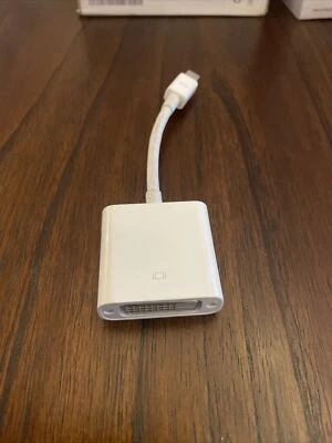 Mini DisplayPort/Thunderbolt to DVI-I Female Adapter Cable Apple Macbook - Image 1 of 2