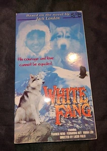 White Fang (VHS, 1990) Franco Nero Fernando Rey Virna Lisi Based On The Novel JL - Picture 1 of 3