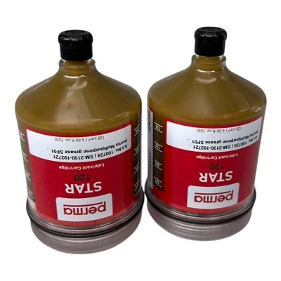 PERMA-TEC GMBH & CO. KG 2x Perma 120 100724 SF01 Multipurpose grease Lubricant Cartridge Schmierstoff