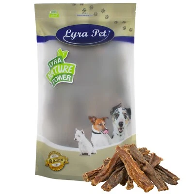 1 kg Rinderdörrfleisch 1000 g Dörrfleisch Rind Kauartikel Snack Hund Lyra Pet® - Bild 1 von 4