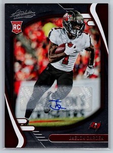 2021 Panini Absolute #135 Jaelon Darden RC AUTO Signature Rookies