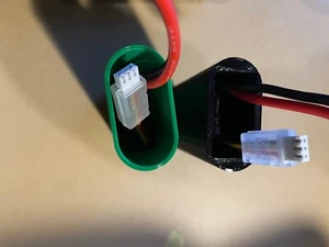 Lipo to Nimh Battery hard case for vintage vehicles. Tamiya, Kyosho 7.2v nimh - Picture 1 of 9