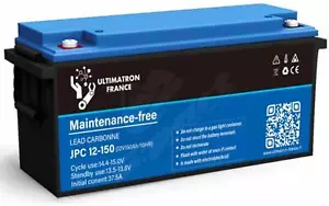 Ultimatron Blei Carbon Solar Battery 12V-150Ah 12V 150 Ah Tiefer Zyklus - Bild 1 von 1