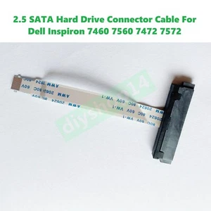 2.5 HDD SSD Hard Drive Cable Connector for Dell Inspiron 7460 7560 7472 7572 - Picture 1 of 5