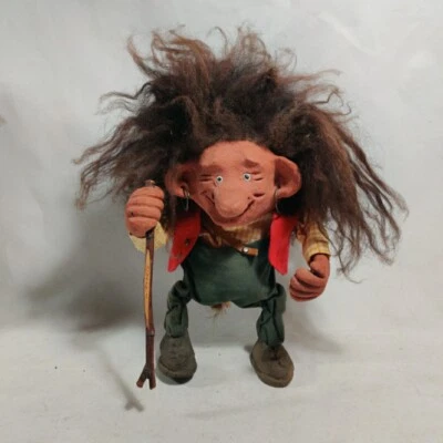 Винтажная фигурка тролля Groth Fossheim, Норвегия — 10+ дюймов высотой редкая находка!! - Изображение 1 из 4