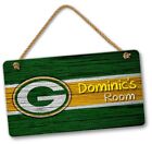 Personalized NFL Football Green Bay Packers Bedroom Door & Wall Hanging Sign