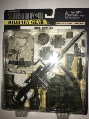 Soldiers of the World - Sniper - Navy SEALs - Desert Storm - Novo - Imagem 1 de 4