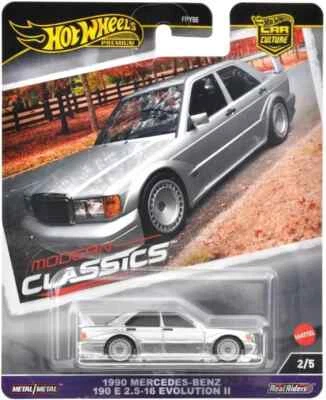 Hot Wheels Modern Classic 1990 Mercedes-Benz 190 E 2.5-16 Evolution II 2024 - Image 1 of 4