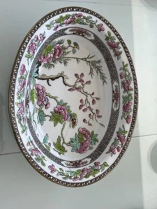 Vintage Spode Indian Tree 10-1/8" oval serving dish - Picture 1 of 2