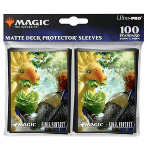 100 fundas protectoras para tarjetas Ultra PRO Final Fantasy Chocobo estándar 66x91 mm - Imagen 1 de 6